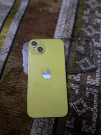 ايفون Plus 14 ذاكره 128 بطاريه 85 الجهاز مكفول شخط واحد مابي نموذج m ع...