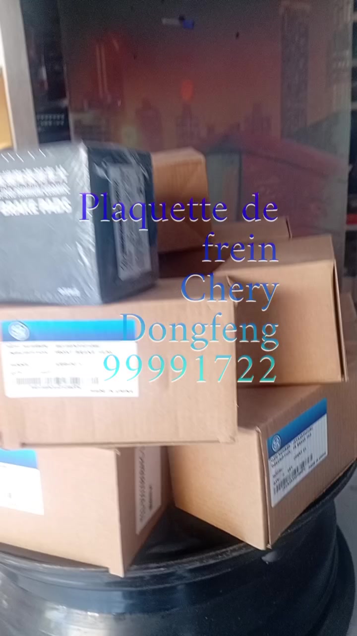 Plaquette de frein EN PROMO
Chery
Dongfeng
Disponible SRauto 
Tel☎️99991722
☎️99189926


**إذا كنت صاحب هذا الإعلان وتريد حذفه لأي سبب، رجاءا أرسل رسالة إلى الدعم الفني**