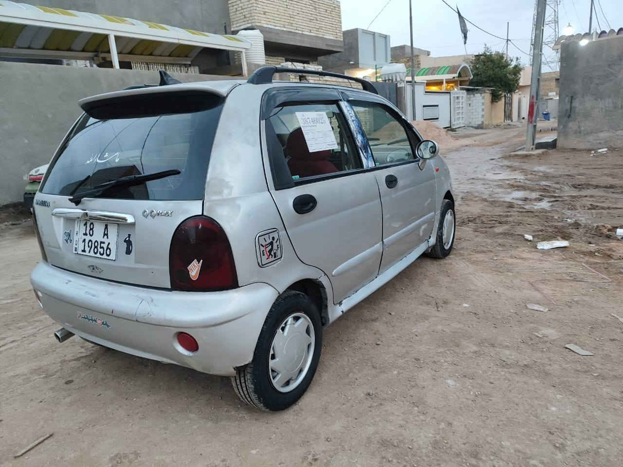 السلام عليكم....كيو كيو للبيع اوتوماتيك موديل ٢٠١١ باسمي رقم انكليزي هزه جديده سنويه ٢٠٣٠ تفاصيل السياره 
مكينه بلاد لاتنقيص ولاتبخير شرط الفحص
كير + منضومه كير حاويه شرط الفحص
حداديه امامي خلفي جديد 
شواصي نضيفه لاخياس ولاكص
تبريد شغال ثلج على الفحص
باتري جدد+تخم تاير جديد
دواخل كلش نضيفه +دوشمه كشنات
سنتر لك شغال +اربع بيبان جام اوتو شغال
كهربائيات كلها شغاله على وضع الشركه بدون اي جطل
عدادات كلها شغاله +مسجل +اربع سماعات  شغاله
السياره مصبوغه عام بسبب الجراد بدون اي ضربه أو تبديل 
مكان السياره بابل /الكفل/السعر ٢٣ ورقه
للاتصال ***********/اثير/واتساب
