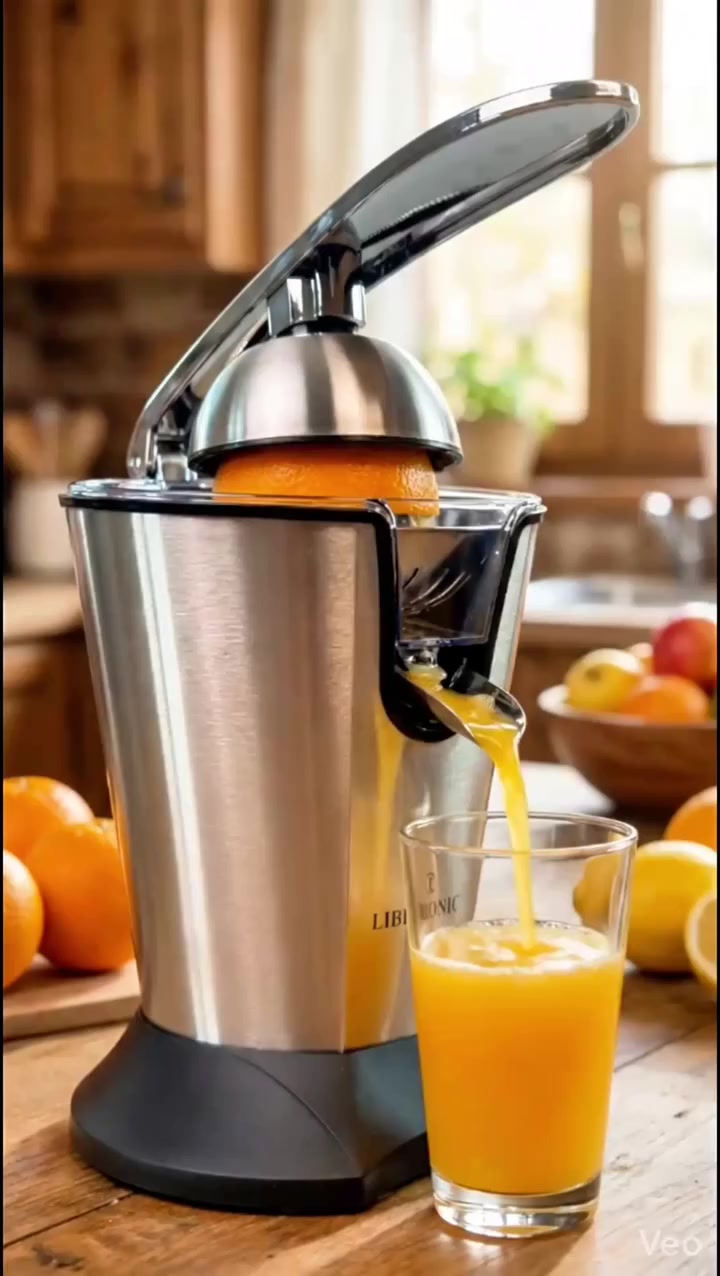 معصارة حمضيات كهربائية ستانلس ستيل ليبرونك – ضغط تلقائي 160 واط
سعر ٤٥ مع التوصيل 
الاستخدامات

عصر جميع أنواع الحمضيات مثل البرتقال، الليمون، اليوسفي، والجريب فروت.

مثالية لتحضير العصائر الطازجة في المنزل بشكل يومي.

مناسبة للاستخدام في المطابخ المنزلية والمكاتب الصغيرة.

تساعد في الحصول على عصير صحي وطازج خلال ثوانٍ بدون مجهود.

المميزات

قدرة كهربائية 160 واط تمنحك عصرًا سريعًا وفعّالًا.

محرك نحاسي كامل مع حماية فيوز لسلامة أعلى وعمر أطول.

سعة 500 مل مع حاوية مدمجة لتجميع العصير مباشرة.

نظام تشغيل بالضغط: تعمل المعصارة تلقائيًا عند الضغط على الذراع.

مخروطان للعصر (كبير وصغير) لتناسب مختلف أحجام الحمضيات.

جسم ستانلس ستيل مقاوم للصدأ بتصميم أنيق وعصري.

فلتر داخلي لفصل اللب والبذور للحصول على عصير نقي.

قاعدة مانعة للانزلاق لثبات أعلى أثناء التشغيل.

تفكيك سهل وتنظيف مريح، والقطع القابلة للفصل يمكن غسلها بسهولة.

تعمل على 220–240 فولت  50–60 هرتز.

ضمان لمدة سنة من تاريخ الشراء

محتويات الصندوق

جسم المعصارة الكهربائي.

مخروط عصر كبير.

مخروط عصر صغير.

فلتر عصير.

حاوية تجميع العصير بسعة 500 مل.


**إذا كنت صاحب هذا الإعلان وتريد حذفه لأي سبب، رجاءا أرسل رسالة إلى الدعم الفني**