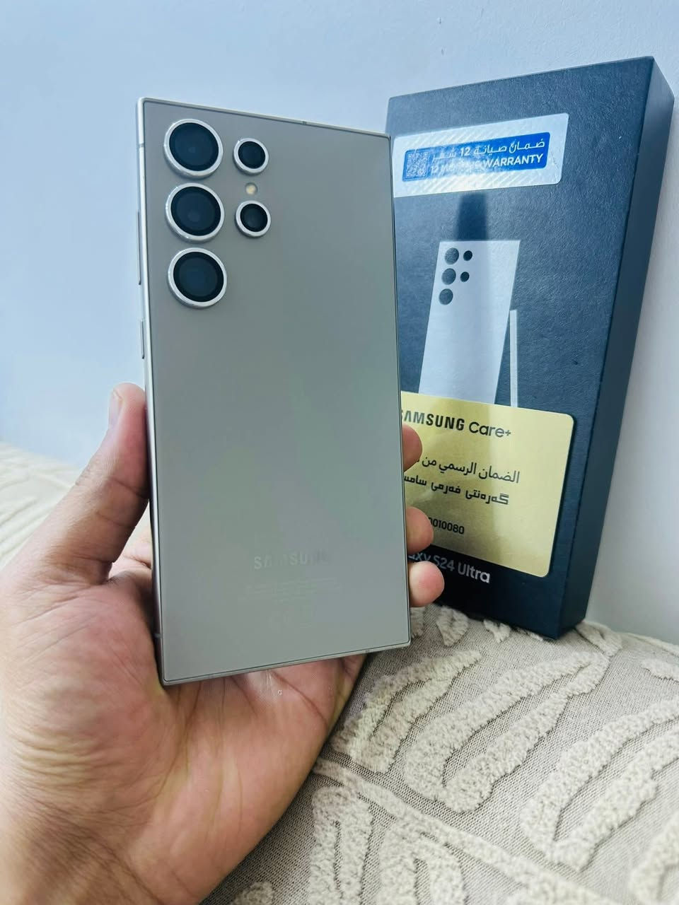 سلام عليكم شباب
S24الترا
ذاكره256 عشوائية 12
ملحقاته كامله كامله
مكفول من الخشط
ضمان عين الفهد
الموشراي لا يدوخني شباب
سعر 780 وبي مجال مستعجل على البيع


**إذا كنت صاحب هذا الإعلان وتريد حذفه لأي سبب، رجاءا أرسل رسالة إلى الدعم الفني**