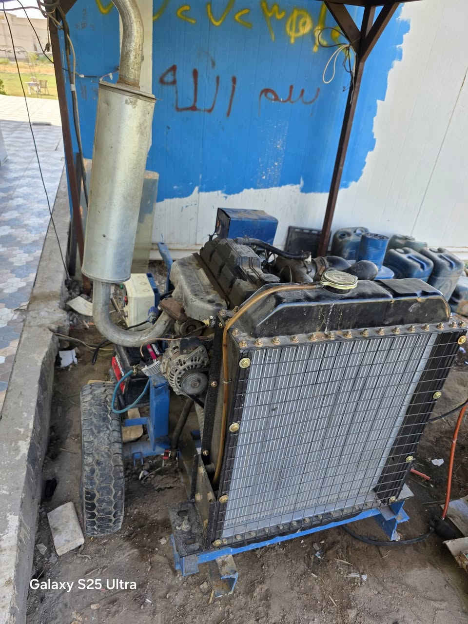 السلام عليكم مولد نوع كيا راس توليد ٢٠ KV جاهزه للعمل لا تنقيص ولا بخار جهاز تشغيل ذاتي  السعر ١٤ ورقه ***********
