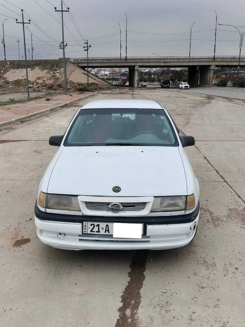 سلام عليكم اوبل فكتره موديل 91 محرك 20 سنويه بسمي جديده حته تاريخ 2031 گير اوتماتيك بطاقەمال بانزین موجود  رقم سلیمانیه  عنوان كركوك للاستفسار اتصال ع رقم ***********
