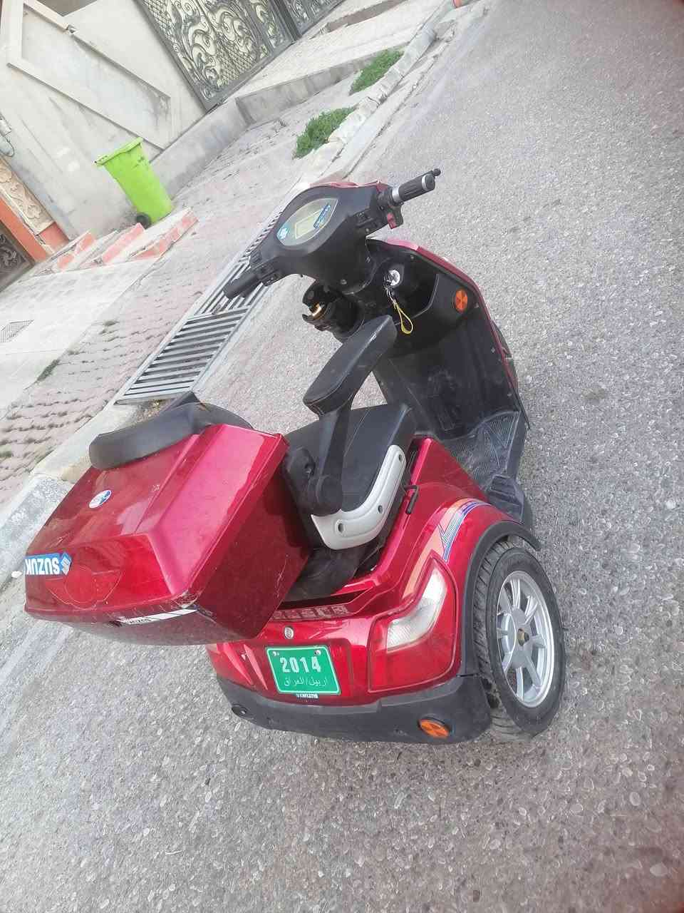 السلام عليكم
دراجه شحن ٣ تايرات جديده مستعمله أقل من شهر وصل الضمان موجود اخو الجديد اي عيب مابيها 4بطاريات دبل32امبير جدد 3سرعات سرعتها الكليه 60 اي عيب مابيها وضع شركه السعر850وبيها مجال العنوان كركوك حي عدن رقم الهاتف ***********
