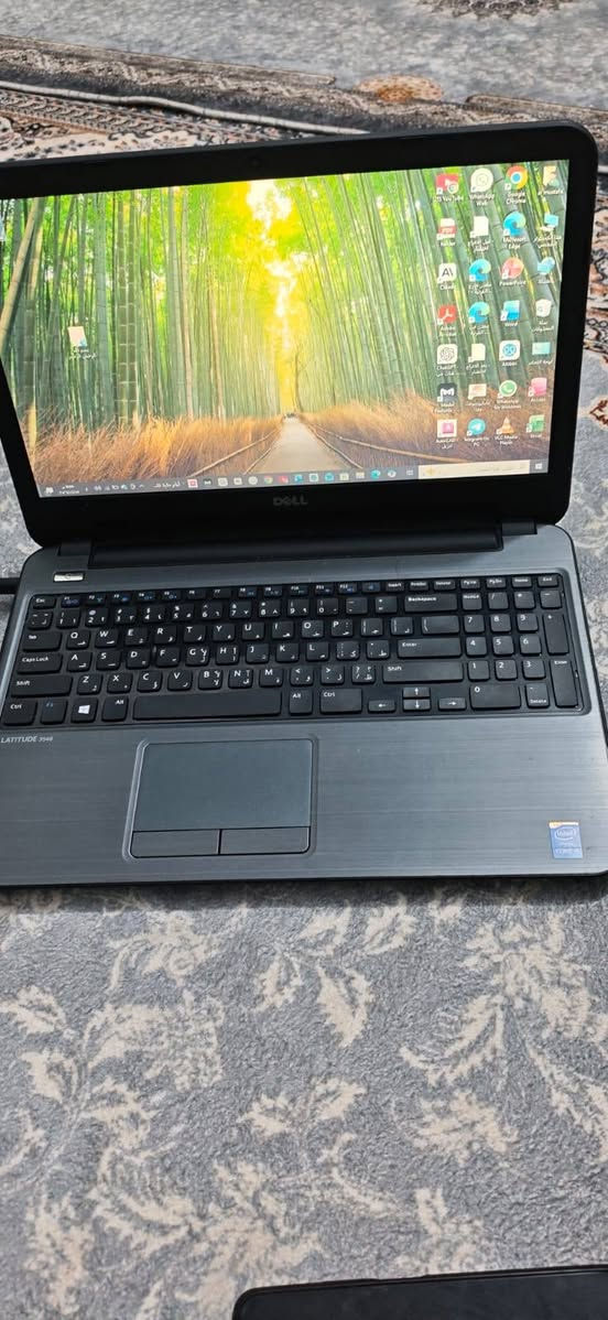 DELL LATITUDE 3540
مع ماوس وحقيبة 
المعالج: i5
الجيل: 4
الرام: 8GB DDR4
الهارد: 256GB SSD
كرت الشاشة الداخلي: 4GB
حجم الشاشة: 15.6
السعر: 160,000

للتواصل والاستفسار ***********
