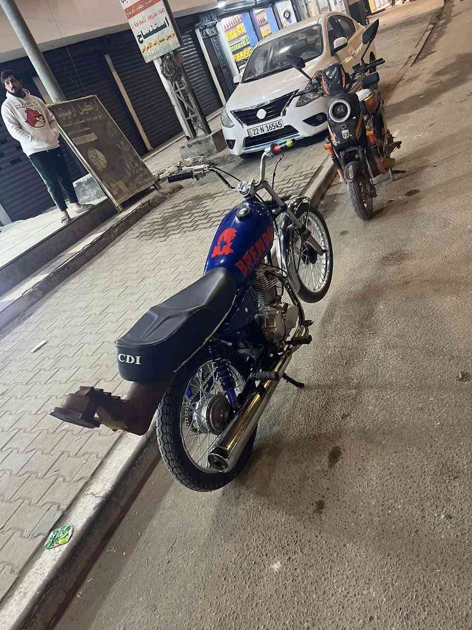 سلام عليكم دراجه ايراني نامه  اوراق مديل 2020 جاهزه دراجه اوراق اصولي شلعه ومعدل تخبل دراجه محرك نضيف مكفول من نضوح ومن صوت من دخنه كله مكفول ضفيره وباتري وياها سعر 800قفل مكاني بصره ابو الخصيب رقمي ***********
