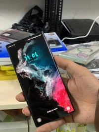 اسلام عليكم ورحمة الله وبركاته   SAMSUNG  S22 UITRA ذاكره. 128.  شريحه...