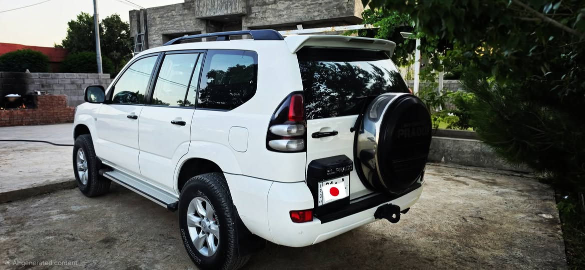 Prado 2009
سەیارەیەکی جوان و پاک و دانسقەیە
سەنەوی تا ٢٠٣١ نوێیەو بەناوی خۆمەوەیە
٤ پستۆن سپێرلەکۆڵ و گێڕ عادی کە لەو مواسفاتە زۆر کەمو دانسقەیە 
سەیارەکە لە مۆدیلەکانی تر بەرزترن وە کێشو قوەتیشی لە ٤ بستۆنی تۆماتیک بەقوەتو بەهێزترە بەحوکمی ئەوەی گێڕعادیە
نرخی ١٥٧ کەمێک معامەلە السليمانية, العراق


**إذا كنت صاحب هذا الإعلان وتريد حذفه لأي سبب، رجاءا أرسل رسالة إلى الدعم الفني**