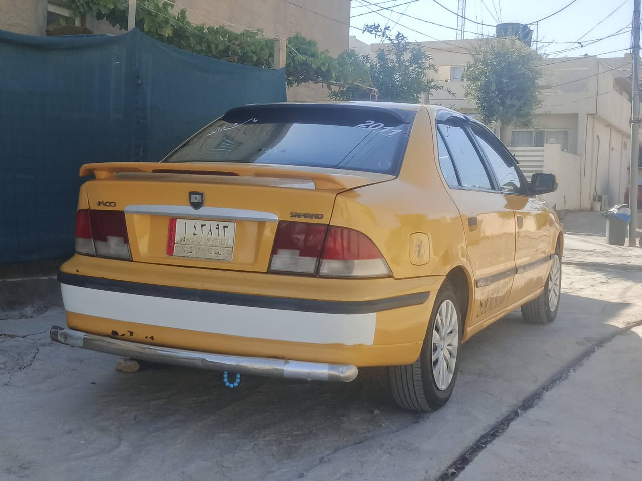 سلام و عليكم سمند للبيع موديل 2011 سنويه بسمي لغايه 2029 تحويل ثاني يوم هيئه و غرامه امصفره سياره مابي اي عيب تبريد شغال تخم تايرات جديد صدر جديد سعر 36 وبي مجال عنوان ديالى خانقين رقم ***********
***********
