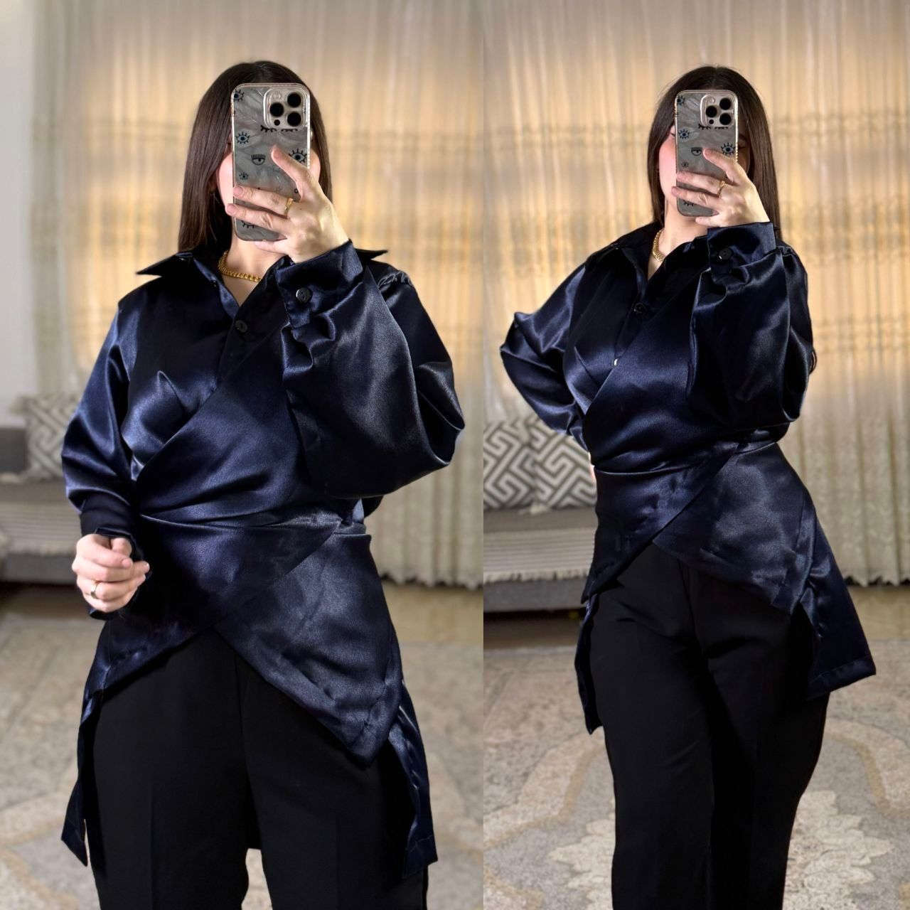 قميص نسائي 
 
خامة ستن امريكي لامع ثقيل 

M. L.XL. 2XL. 3XL.

سعر درزن القميص 130الف

سعر القطعة مفرد 19 الف 

 
توصيل جميع المحافظات 5 الف


**إذا كنت صاحب هذا الإعلان وتريد حذفه لأي سبب، رجاءا أرسل رسالة إلى الدعم الفني**