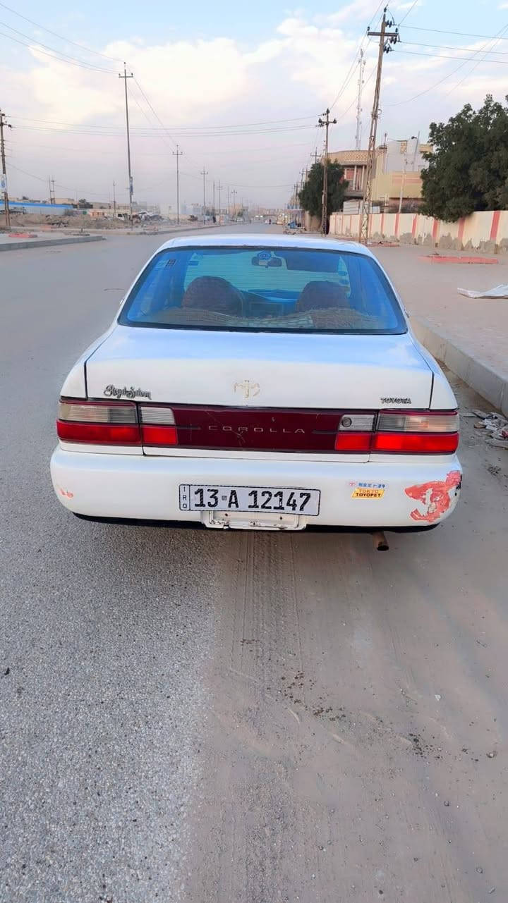 السلام عليكم كورله للبيع موديل 91
مكفوله اصوليات ونقل وكص وضربه 
كهربائياته كله شغاله داخله نضيف 
محرك وكير 1600 بيه بخار قليل كلش 
رقم انكليزي بسمي
 52 وبيه مجال *********** مكان ناصريه الشطره
