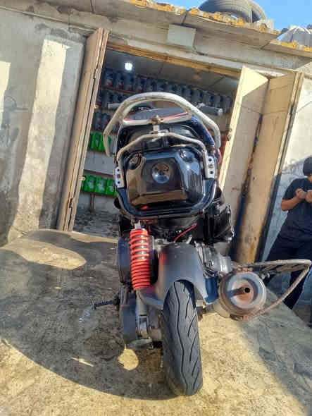 سلام عليكم دراجه مكاس منغولي اوراق بوشه 55 دراجه كامله مكمله كلشي ماناقصه السعر 500   بيه مجال الشراي خاص او ايراسني واتساب ***********
