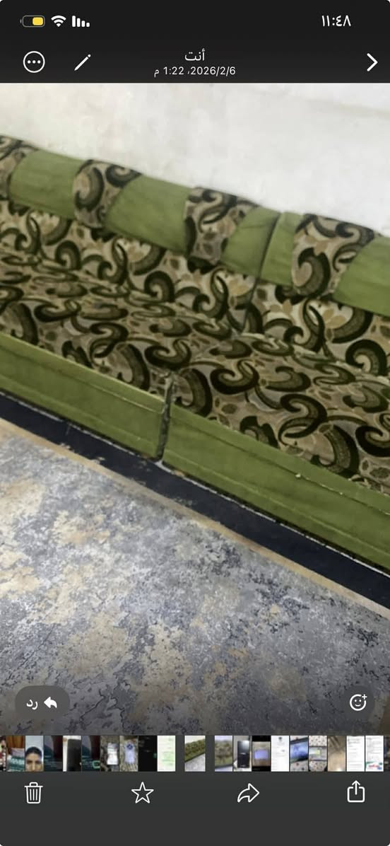 تخم نضيف من 4 قطع، وكل قطعة 3 مقاعد، سعره 70 وبي مجال، العنوان  بغداد الشعلة.. للاستفسار تفضلو خاص 🩵


**إذا كنت صاحب هذا الإعلان وتريد حذفه لأي سبب، رجاءا أرسل رسالة إلى الدعم الفني**