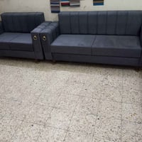 تخم ٨ مقاعد • قماش كتان تركي • خشب بلوك تركي