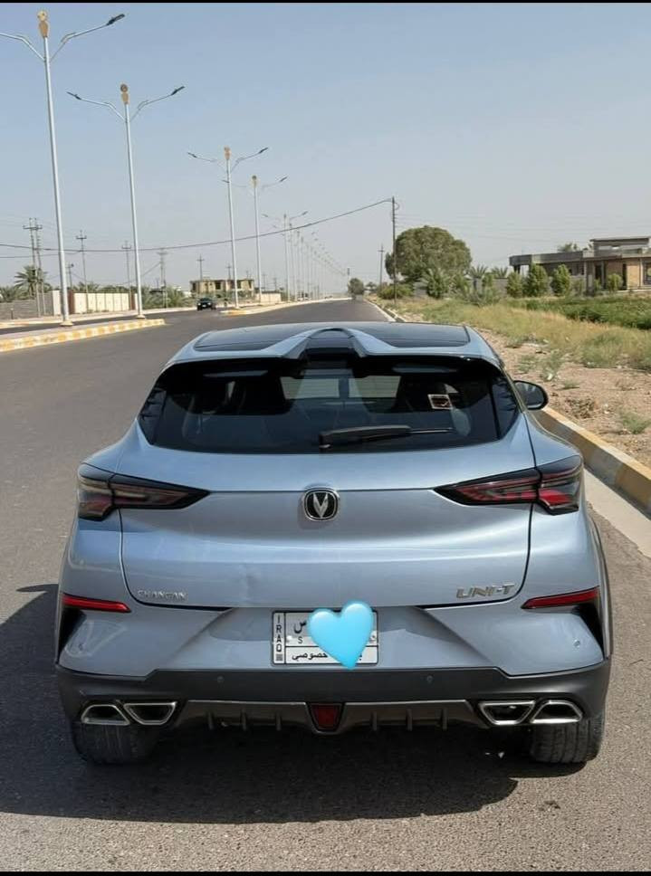 للبيع
شانجان يوني تي (UNI T)
موديل 2022
فول مواصفات لون سمائي بانوراما 
محرك ١٦٠٠ تربو 
رقم بغداد 
ماشية السياره 80الف KM
اوتو بارك
‎تقديم وترجيع بالريمونت 
مقاعد تدفئة تبريد امامي 
كاميرات 360 درجه 
صندوق كهربائي 
لايت وبك لايت LED  
يدات ابواب مخفي
نظام كامرات 3D
انظمه التحكم لمس 
رادار + تحديد مسار + قياده ذاتية 
شاحن واير ليس 
هاند بريك بصمه 
تسجيل كاميرات يعني منظومة كاملة
كامرات مري جانبيه بدقه 4k
حساسات 360 درجة
شاشات لمس
مكان السيارة الفلوجة  
وبيهة كل المواصفات البالك
سيارة بيها صبغ بالبنيد شبر فقط والباقي مكفوله 
بعدهي بضمان الشركه 5سنوات 
السعر130$نقد والباقي مطلوبه الشركه 80 $كل شهر 5ورقات انته تكمل الباقي
الرقم ***********
