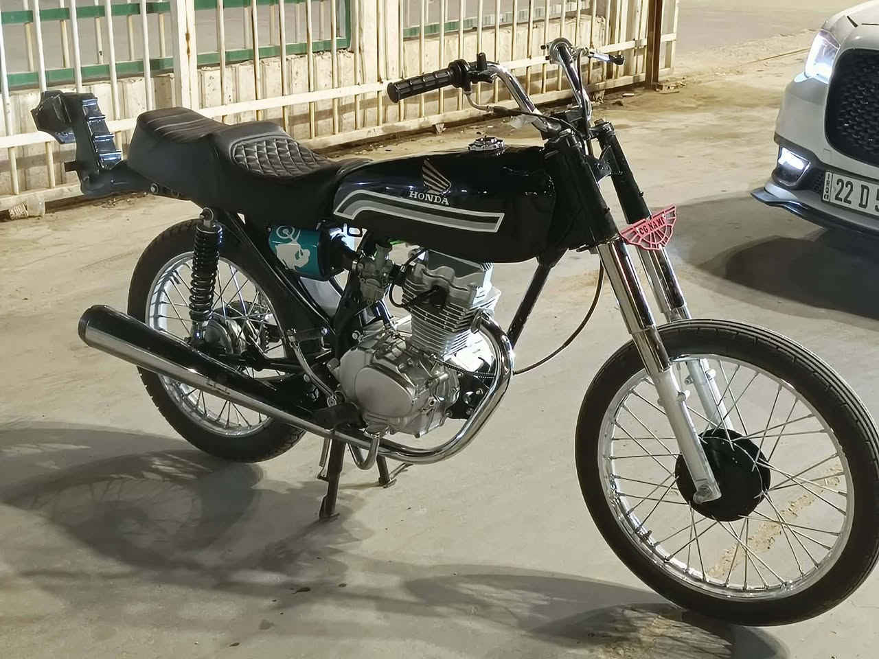 سلام عليكم دراجه للبيع نامه موديل 25 كلك بيها بليته ورقم شاصي السعر 500 وبيها مجال  المكان القاسم ناحيه الطليعه ‏‪***********‬‏
