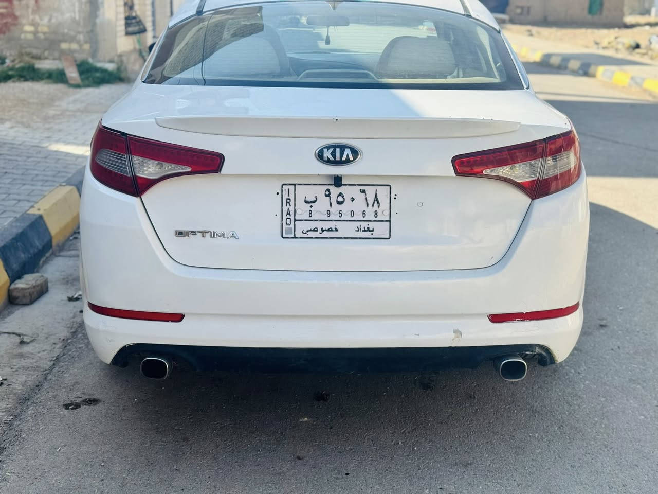 كيا اوبتيما 2013
وارد امريكي محرك 2400 GDi حادثها 3 قطع جاملغين الخلفيات والجنطه والسونار موجود ويه الصور.  مكينه وكير كفاله تخم تاير جديد صدر جديد هزه جديده السياره جاهزه من كلشي كل نقص مابيها مكاني الكوت الحي 

#السعر_104وبيها مجال 

***********
