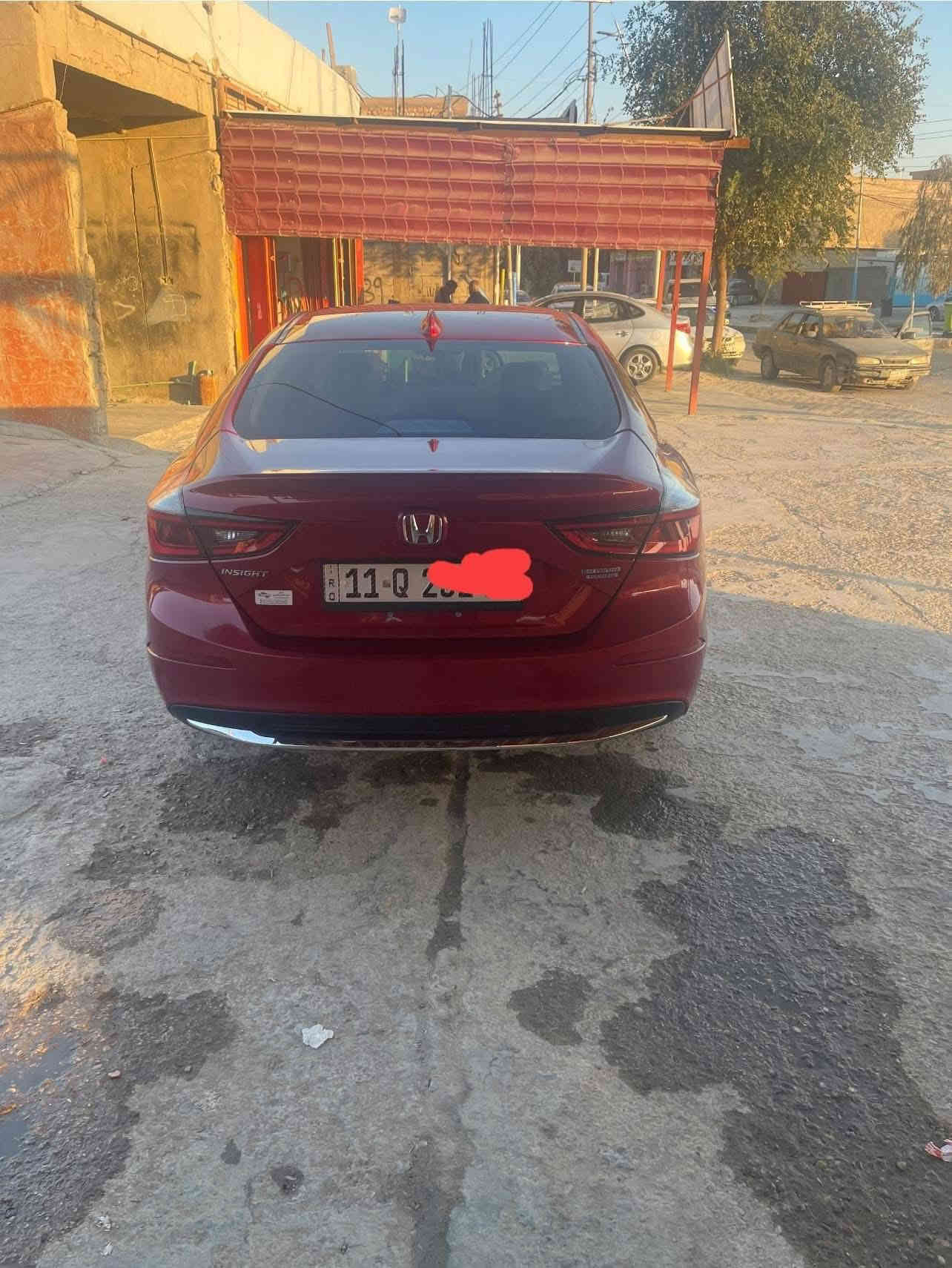 هوندا إنسايت تورنك اعلى فئه فول مواصفات بدون ضرر موديل ٢٢ تقرير سرقه وتخريب رقم بغداد للبيع او مراوس السعر 155 بيه مجال الاستفسار اكثر ***********
