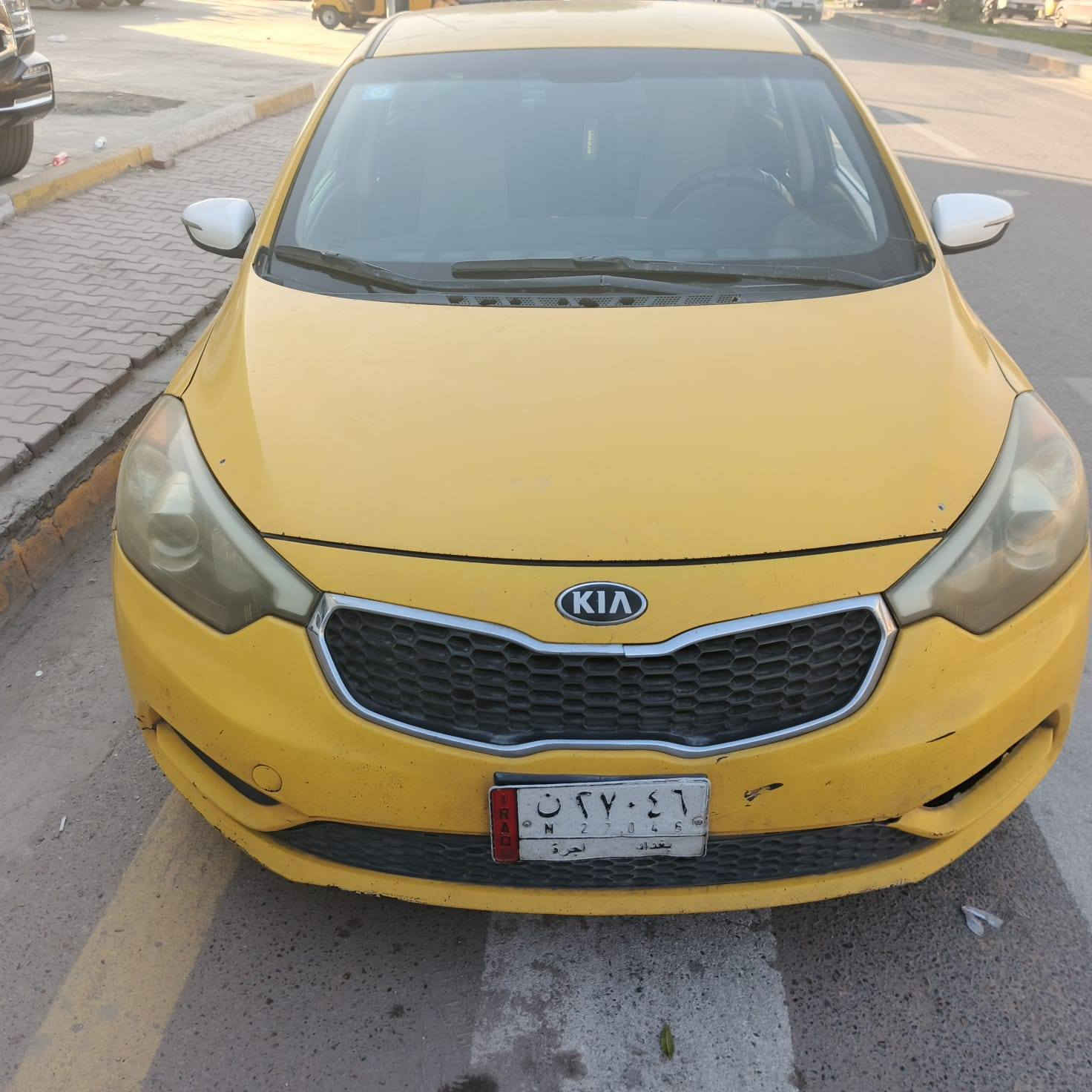 السلام عليكم كيا فورتي موديل 2016 وارد امريكي مكينه 1800دوش بدون حادث حادثه حالوب قماره بنيد صندوق السعر 116بيه مجال رقم *********** اني مكلف بل نشر مكان سياره بغداد تاجي ابو عضام
