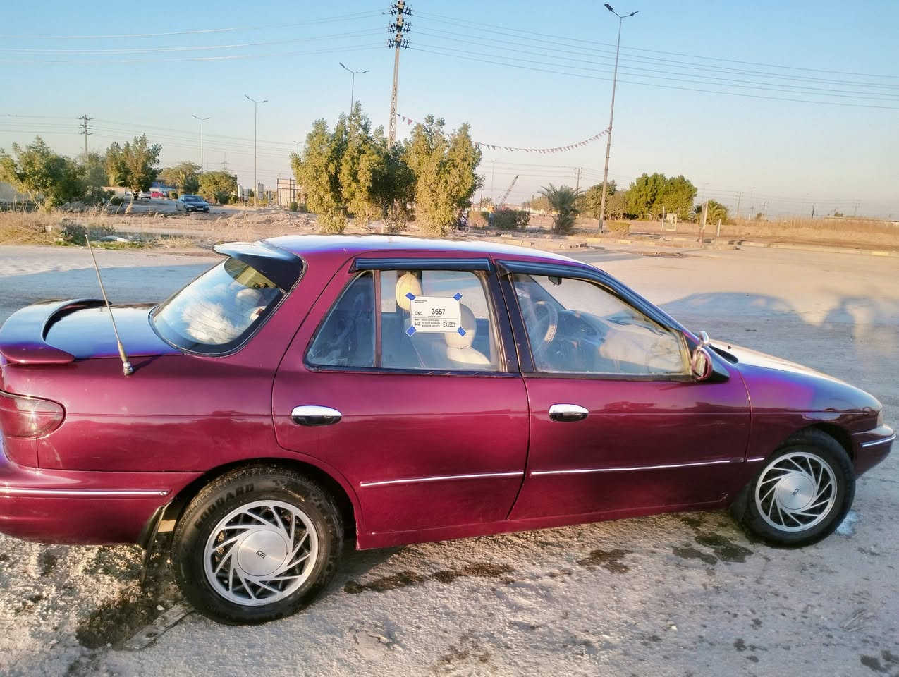 كيا سيفيا موديل ٩٣ رقم بغداد سنوية ما ساقطة  كير عادي محرك مفتوح مكفولات 

 تبريد تدفئة مسجل مصبوغة جديد دواخل نظيفة باتري جديد زوج تايرات جدد سيارة جاهزة 

السعر ٣٥ 
واسط قضاء العزيزية 

(*********** )الاتصال بعد الافطار
