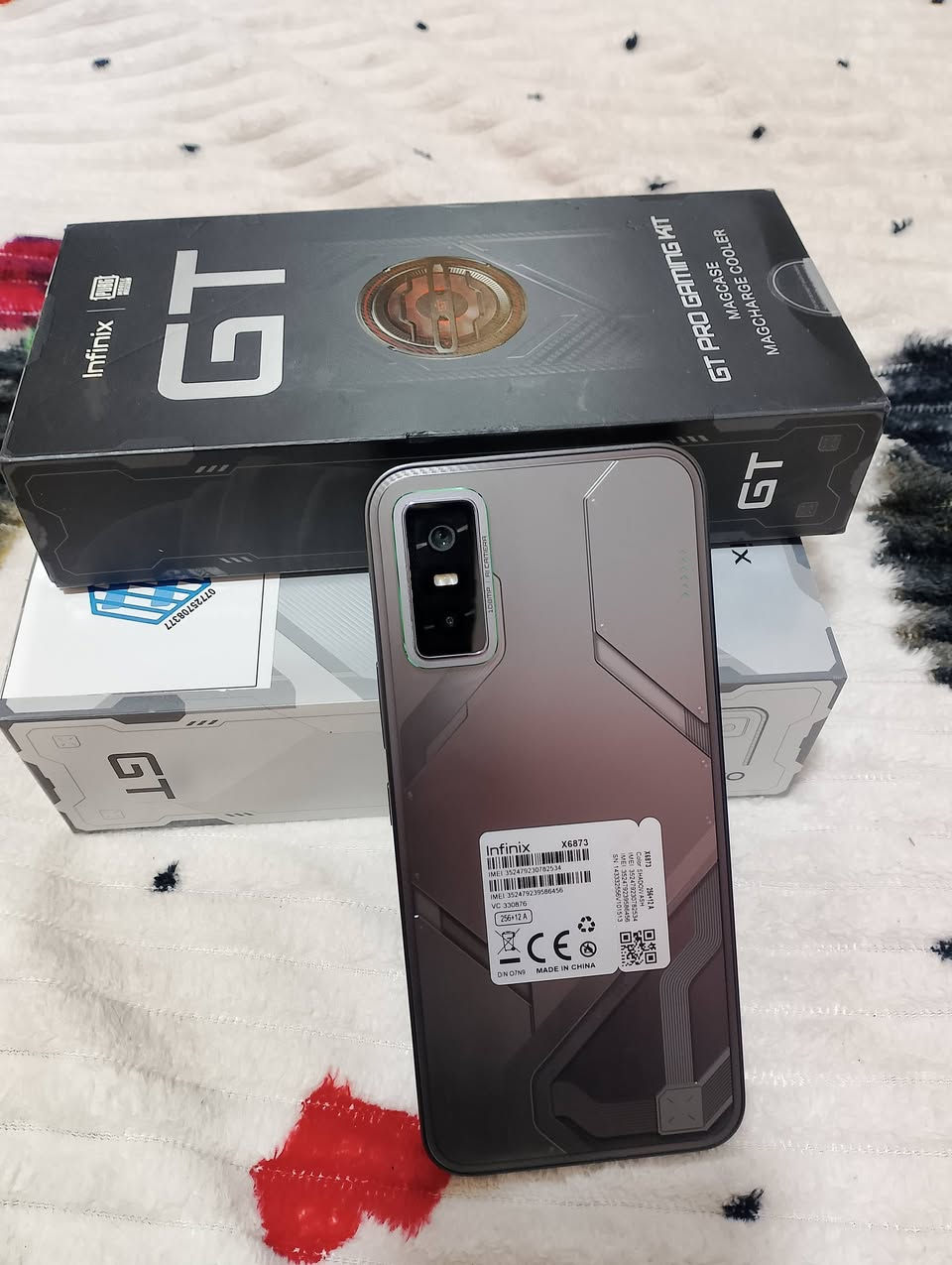 Gt30pro ذاكره 256 بطاريه 100 ملحقاته كامله فريز وشاحنه وكيبل الفريز وكفرين جهاز نضافه 99 120 فريم داخليه 24 مراوس ب ايفون 13 عادي او 12 برو ماكس عنواني حله ابو غرق 
رقم ***********
