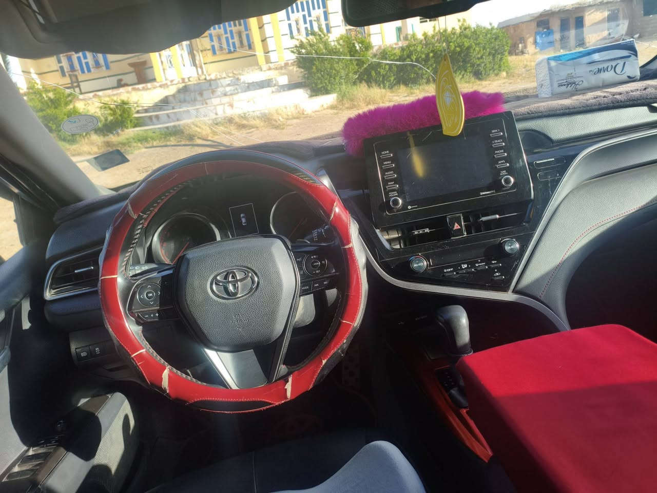السلام عليكم
كامري TRD 2022

لون مميز 

مكينه 6 سلندر 3500

كير 8 نمر

وارد امريكي 

فول مواصفات ماعدا الفتحه

بصمه تشغيل 

دخول ذكي 

تحديد مسار 

مثبت سرعه 

شاشه جبيره

كشنات جلد 

تبريد ثلج 

السعر 160 

وبيها مجال

وبعد مواصفات هواي بيها 

العنوان   صلاح الدين بيجي 

 ***********

شرط التحويل

ترهم مراوس بكامري
بيها 3قطع تبديل
