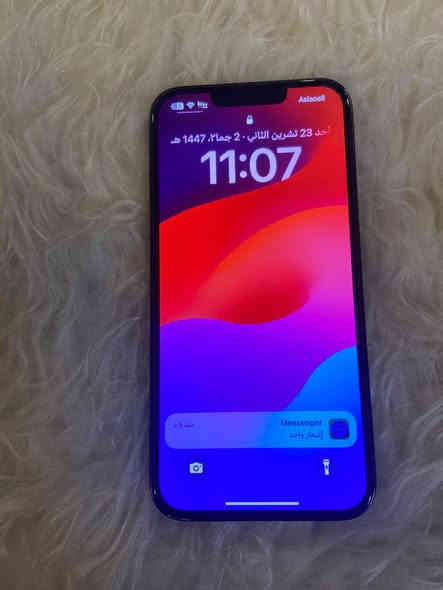 ايفون 13 عادي ذاكرة 128 دبل سيم بطارية 75 جهاز ما مفتوح ما يعبر هواء نهائيا سعر 425 وبي مجال 
***********
