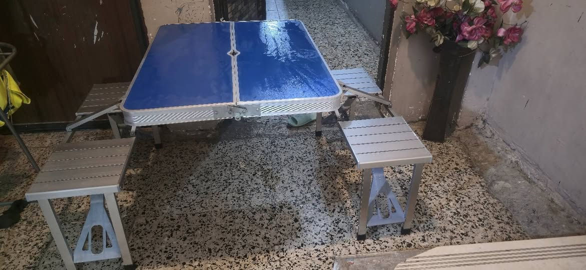 السلام عليكم
ميز المنيوم واربع مقاعد يطبك يصير جنطة استعمال قليل ما بيه اي عيب سعرة ٥٠ الف
طبر امريكي اصلي جديد ما مستخدم مع عدة كاملة يصير كرك وقزمة وبعد بيه اضافات سعرة ٧٥ الف
حقيبة سفايف يابنية اصلية جديدة تحتوي على ٣ سفايف مختلفات الطول والالوان و٣ حلقات سعرها ٥٠ الف
مكاني بغداد الشعب ***********
