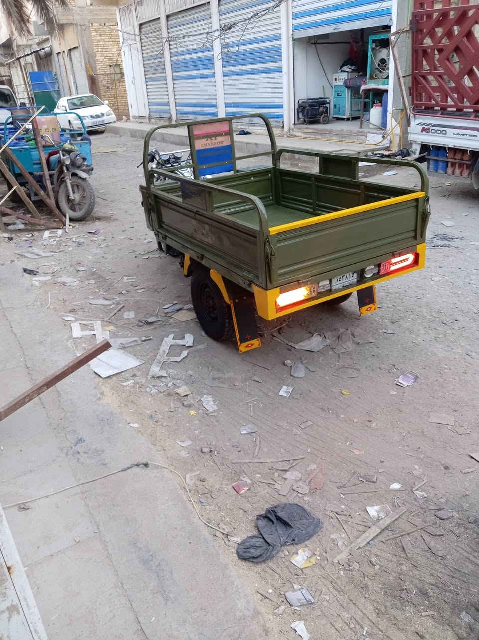 للبيع الموديل 23 مرقمه رقم قادسيه سنويه جديده تنفذ بل 30 الستوته جاهزه على اخر حبايه خير من الله الشاصي مكفول الركبه مكفوله التايرات عريض جوبلس مال كيه ماعايزهه اي شي جاهزه من كلشي اي نقص مابيهه السعر مليون و 900 مع مجال هذا رقم صاحب الستوته لحد يراسلني ماجاوبه خاص ماكو ***********
