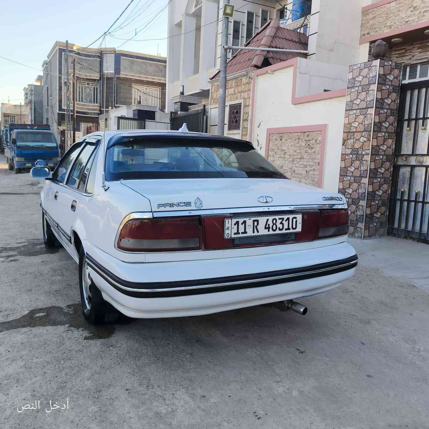 السلام عليكم دايو برنس موديل ٩٥ نضيفه جاهزه من كلشي رقم بغداد بسمي كير ومحرك خير من الله تبريد شغال لسعر ٤٣ وبيه محال قليل مكاني الفلوجه ***********
