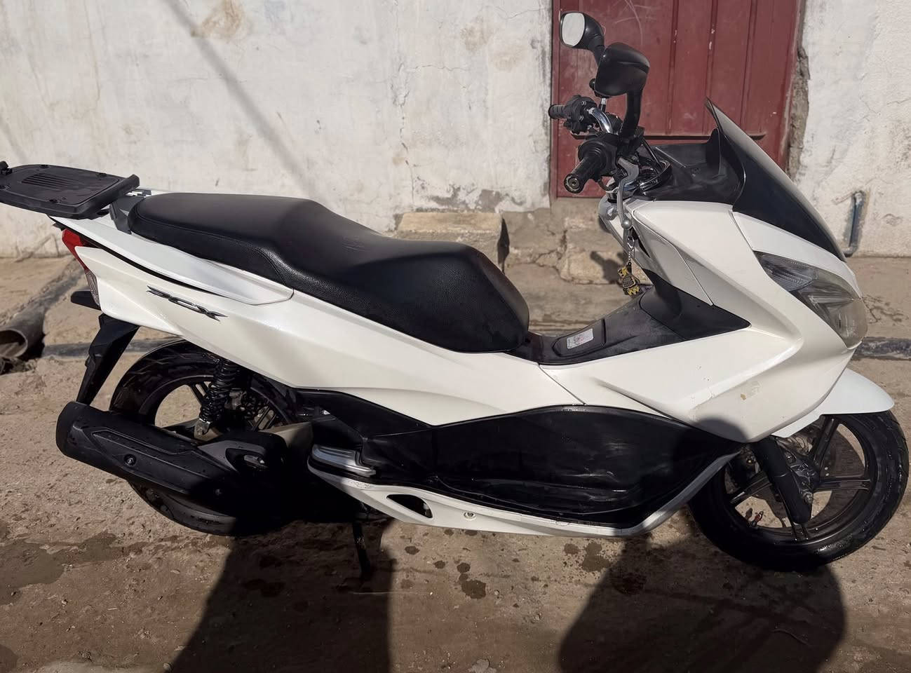 السلام عليكم دراجة بي سي اكس جيل ثاني للبيع نضافه ٩٠٪؜ محرك ١٥٠ نگره سلف ماشيه ٤٠ الف سعر مليونين وبيها مجال بسيط للشراي صدگ ( عنوان سامراء البونيسان ) ***********
