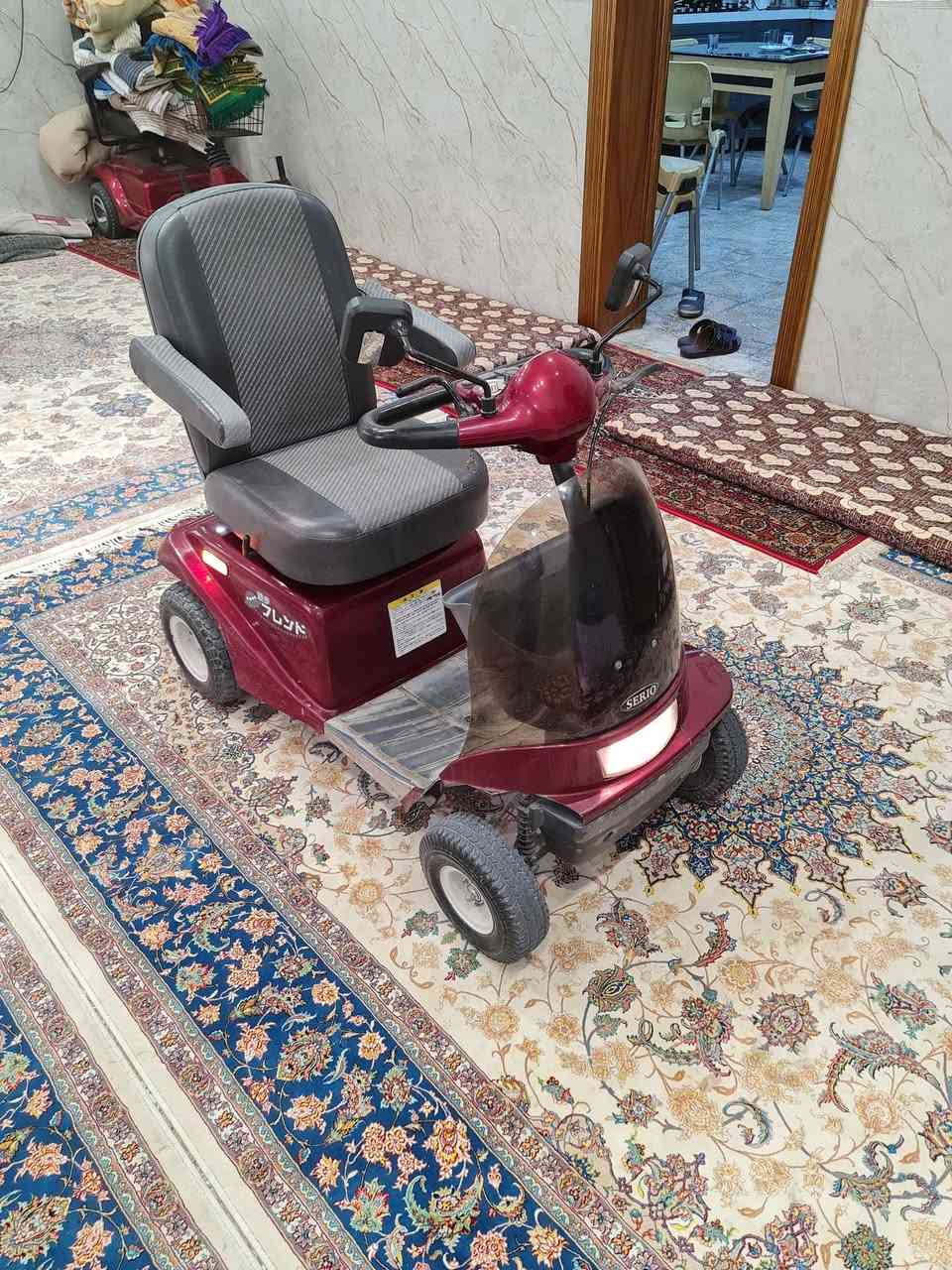 سكوتر ماركة shoprider بحالة ممتازة بطاريات جديدة السعر 500 العنوان بغداد
 للاستفسار الاتصال بالرقم
*********** يوجد واتساب
