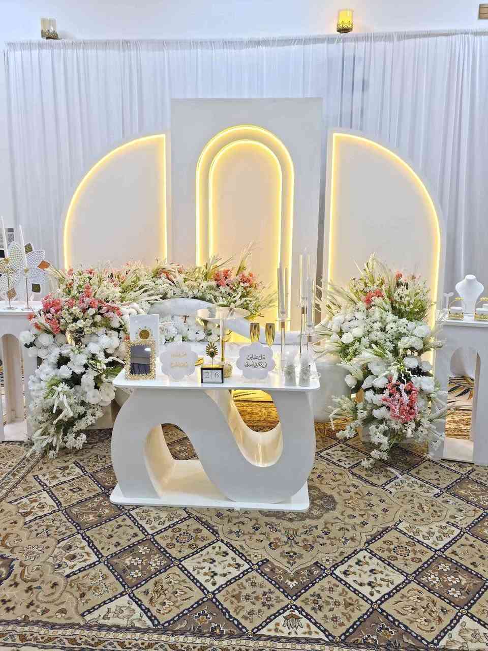 🤍💍… كوشات منزلية متوفرة للاجار داخل بابل #عقد_قران #حفلات #حنة #كوشات #خيمه المشيه #كراسي شيفاري #جنط العروسه #برنص المهر #وثيقه العقد #مصوره لتصوير احلى الذكريات بجوده عاليه واحترافيه للأستفسار واتساب *********** حلة, بابل
