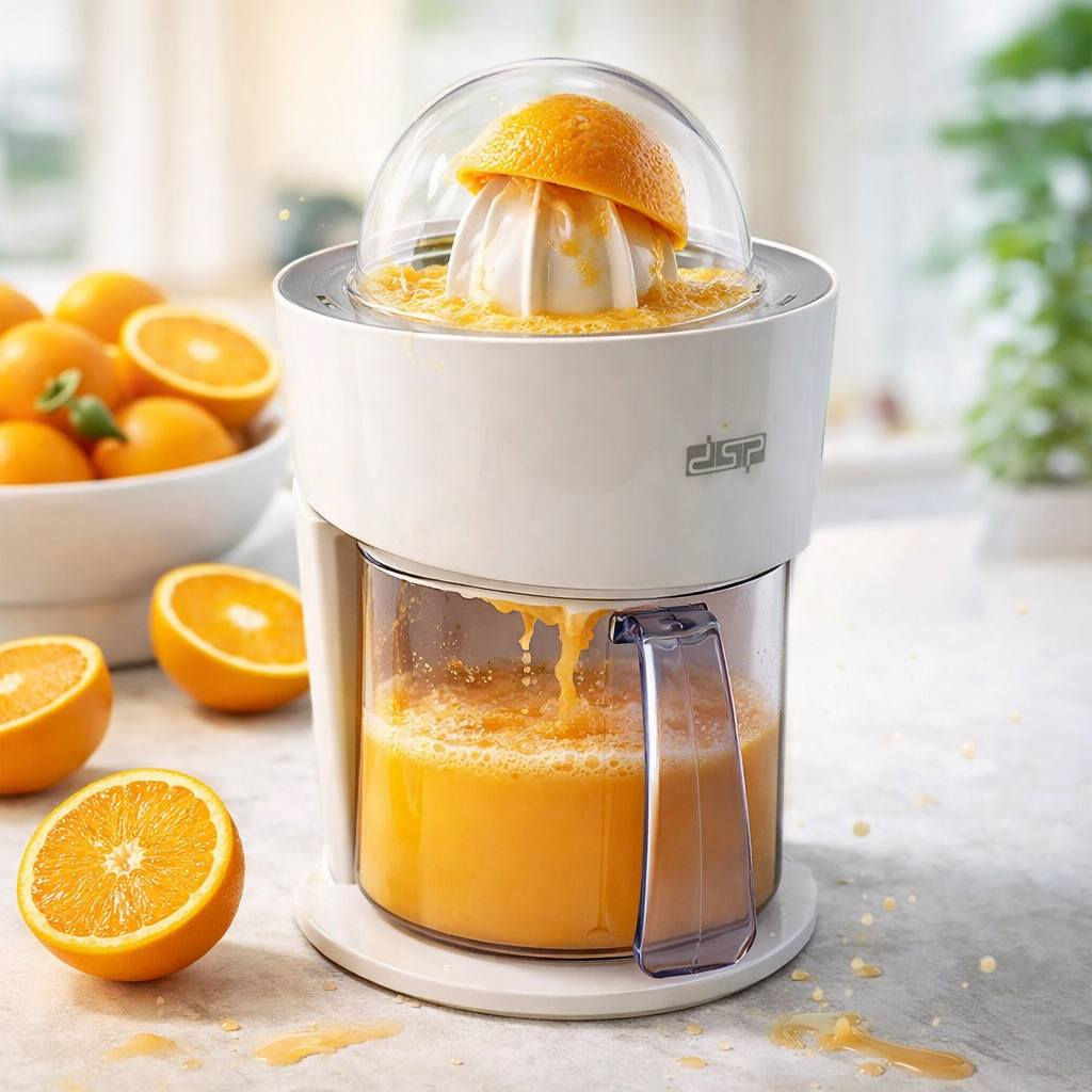 العرض اللي يخلص بسرعة… 
قطعة عليك، قطعة علينا – عرض ما يتفوّت  🎁🍊
#عصارة_الفواكه_الكهربائية 
تحضير العصير بسرعة
عش تجربة العصير الطازج
في المنزل مع عصارة الحمضيات الأنيقة من DSP، بتصميم عملي وأداء ممتاز
اطلب وحدة… والثانية علينا مجاناً 🎁🍊
مزودة بقدرة 40 واط لتحضير العصير بسرعة وسلاسة دون مجهود، مع دوران ثنائي الاتجاه لضمان استخراج كامل للعصير

سعة 0.85 لتر مناسبة لتحضير كمية كافية لجميع أفراد العائلة

تأتي بغطاء شفاف لحماية من الغبار، وتحافظ على نظافة الجهاز عند عدم الاستخدام

مزودة بمخروطين للعصر لتناسب مختلف أحجام الحمضيات، مثل الليمون والبرتقال والجريب فروت

نظام تشغيل تلقائي عند الضغط، وتوقف تلقائي عند رفع اليد، لتوفير طاقة وسهولة أكبر في الاستخدام

الطاقة: 40 واط

الجهد: 220-240 فولت – 50/60 هرتز

السعة: 0.85 لتر

الابعاد : الطول 16cm ‘ العرض 16cm ‘ الارتفاع 25cm


**إذا كنت صاحب هذا الإعلان وتريد حذفه لأي سبب، رجاءا أرسل رسالة إلى الدعم الفني**