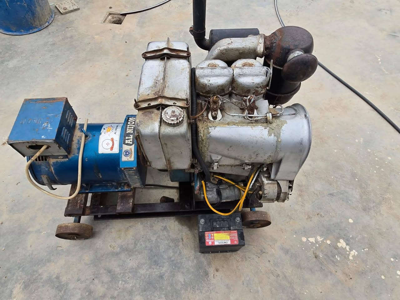 اسلام عليكم مؤلد للبيع دويز ألماني مجفة جديد ماذب عليه ربع واني بخدمت اشراي مكاني ناصريه قلعه سكرالاستفسار ***********
