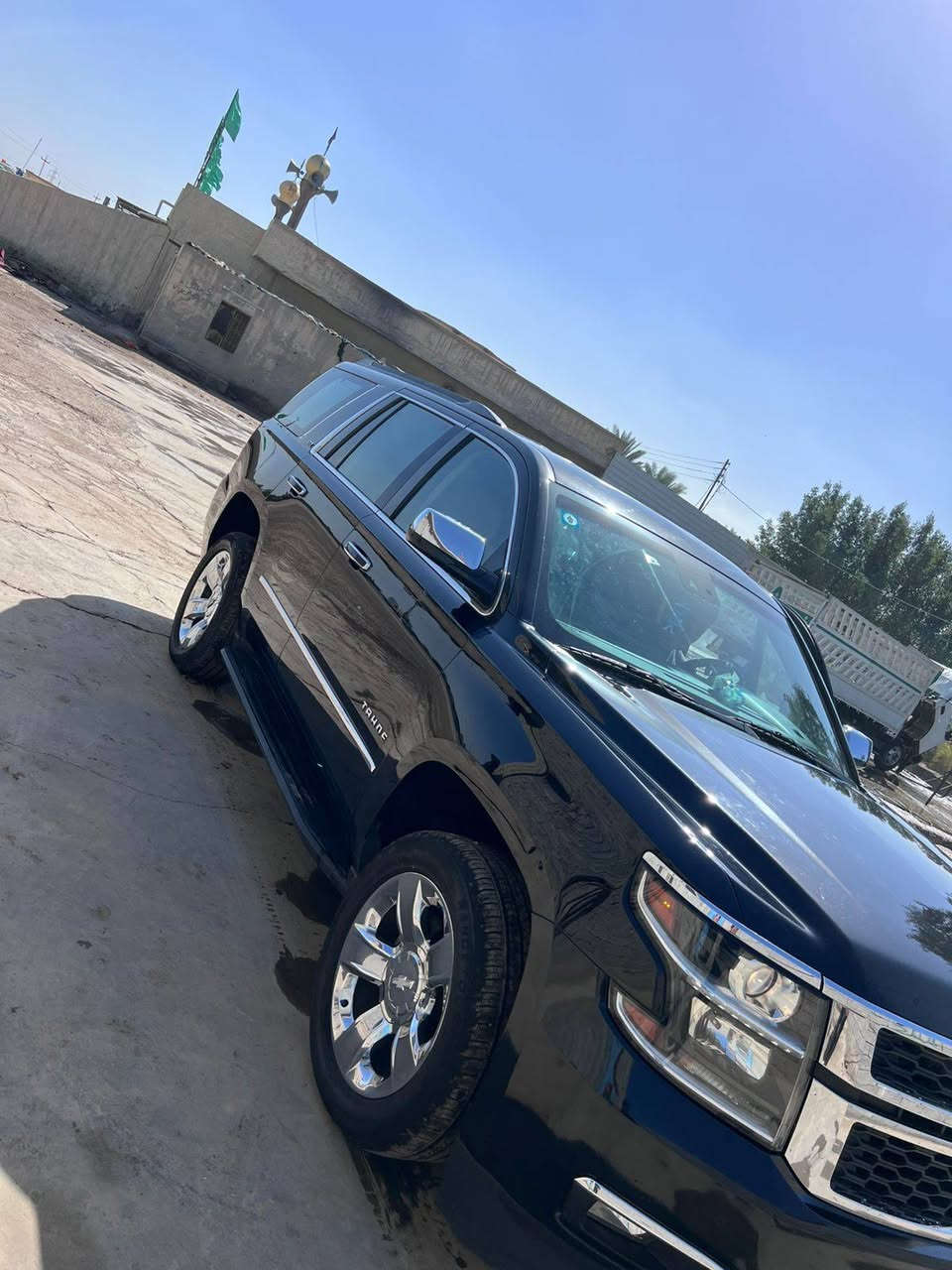 تاهو للبيع واردخليجي موديل 2015كفاله عامه بسمي تحويل مباشر تخام تاير العنوان واسط العزيزيه السعر 340$ وابيه مجال  استفسار عل راقم ***********
