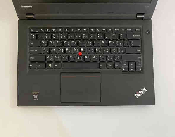 💻 لابتوب Lenovo ThinkPad L440 — قطعة نظيفة وحجم 14 إنش

✨ المواصفات:

المعالج: Intel Core i5 — الجيل الرابع

الرام: 4GB DDR3 (قابل للتطوير)

التخزين: 250GB HDD (قابل للتطوير)

كرت الشاشة: Intel مدمج — 2GB مشاركة

الشاشة: 14″ 

الكيبورد: عربي / إنجليزي ليزري

🎁 الهدايا والملحقات:
• حقيبة لابتوب 🎒
• شاحن أصلي 🔌
• ماوس 🖱️
• ماوس باد 🧩
• تغليف حماية (بابلز + كارتون) 📦

🛡️ الضمان والخدمات:
• فحص عند الاستلام مع المندوب
• ضمان 7 أيام بعد الاستلام
• تنصيب ويندوز حسب الطلب + جميع البرامج الأساسية + Office مثبت

💰 السعر: 125,000 دينار عراقي

📦 الكمية المتوفرة: قطعتان فقط

📱 للطلب (واتساب متوفر):
*********** – ***********
