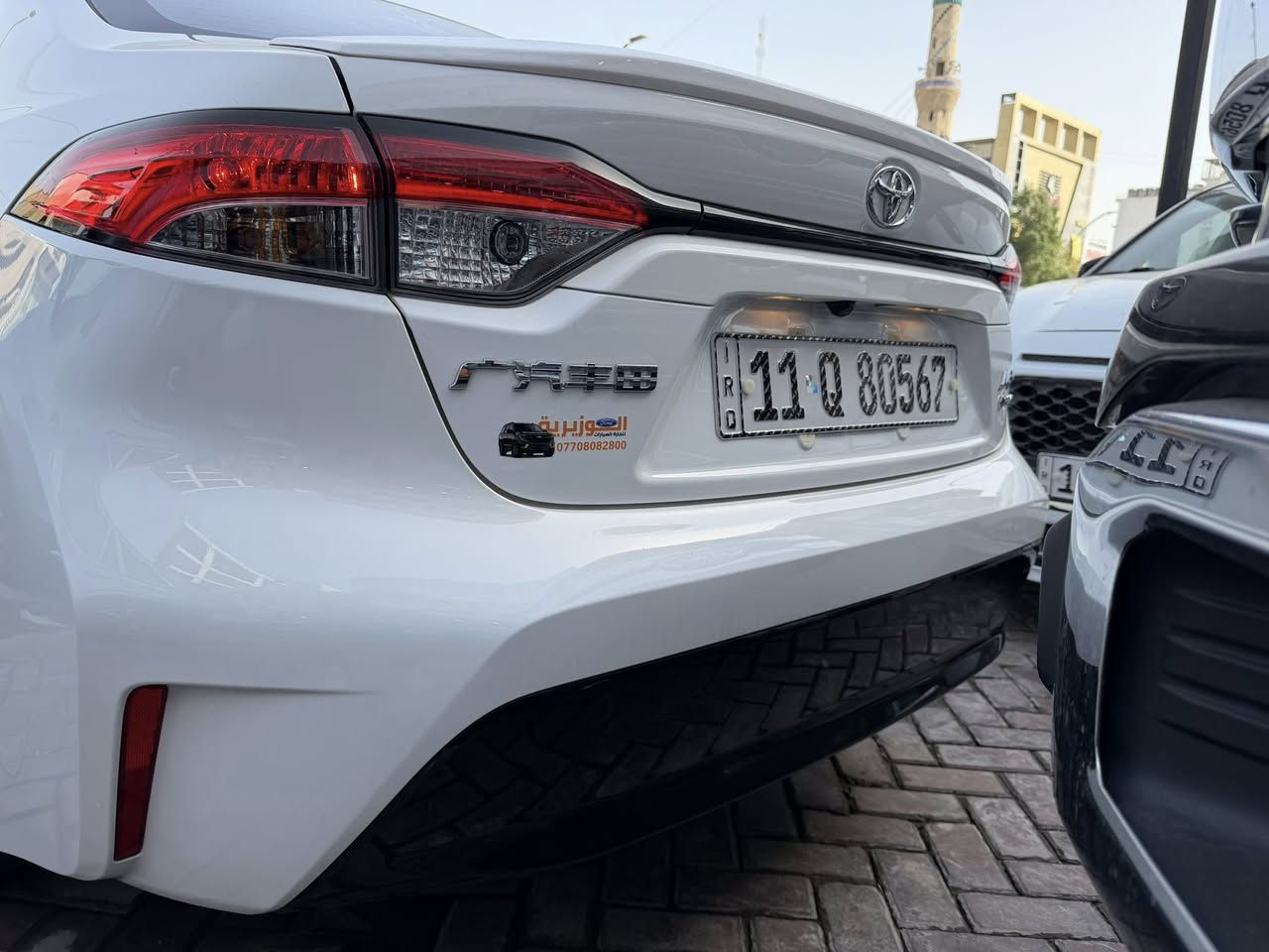 تويوتا كورلا 2025 هايبرد زيرو بسعر22750 عراقي رقم بغداد
عداد3000 كيلو بحاله الوكاله ممتازه جدا بدون اي ملاحظه
بصمه فتحه زنون تبريد خلفي شاشه كامره رادار امامي 🌙
العنوان📍
بغداد الوزيرية 
معرض الوزيرية لتجاره السيارات💖💖💖💖
مقابل قاعه الريان للاعراس 🏃👀🏃👀🏃#@
السعر22750 عراقي💪💪💪
سيد علي ***********😎😎😎
