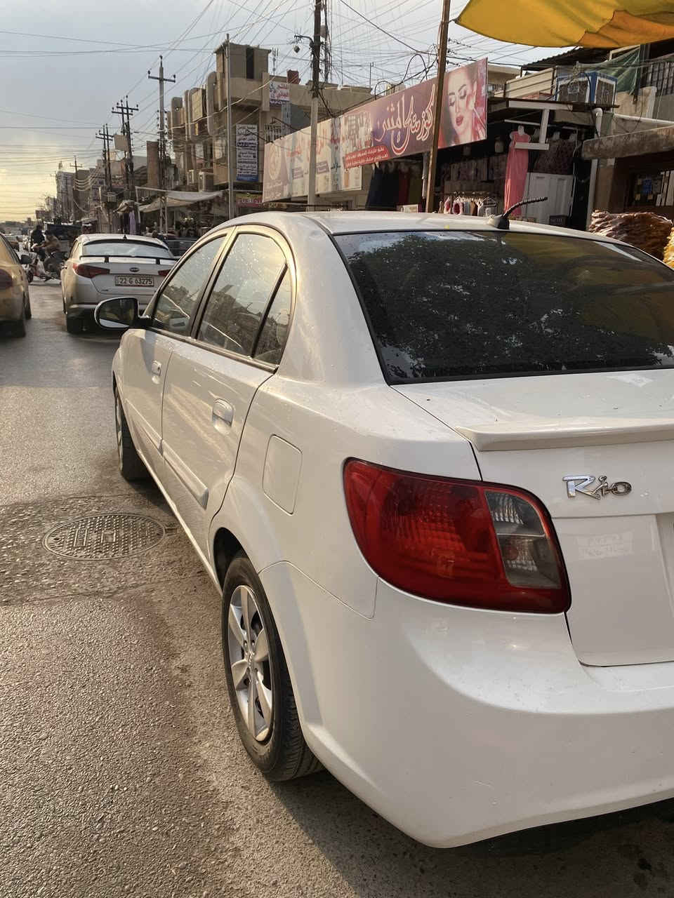 السلام عليكم
كيا ريو 
موديل 2012
بدون صبغ ولا بارد 
رقم اربيل الدولي
سنويه وهزه جديده 
كير ومحرك شرط 
محرك 16 
تبريد 
طخم تايه جديد 
للاستفسار ***********
