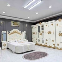 غرفة مرمرية • ٧ قطع • توصيل وشد مجاني