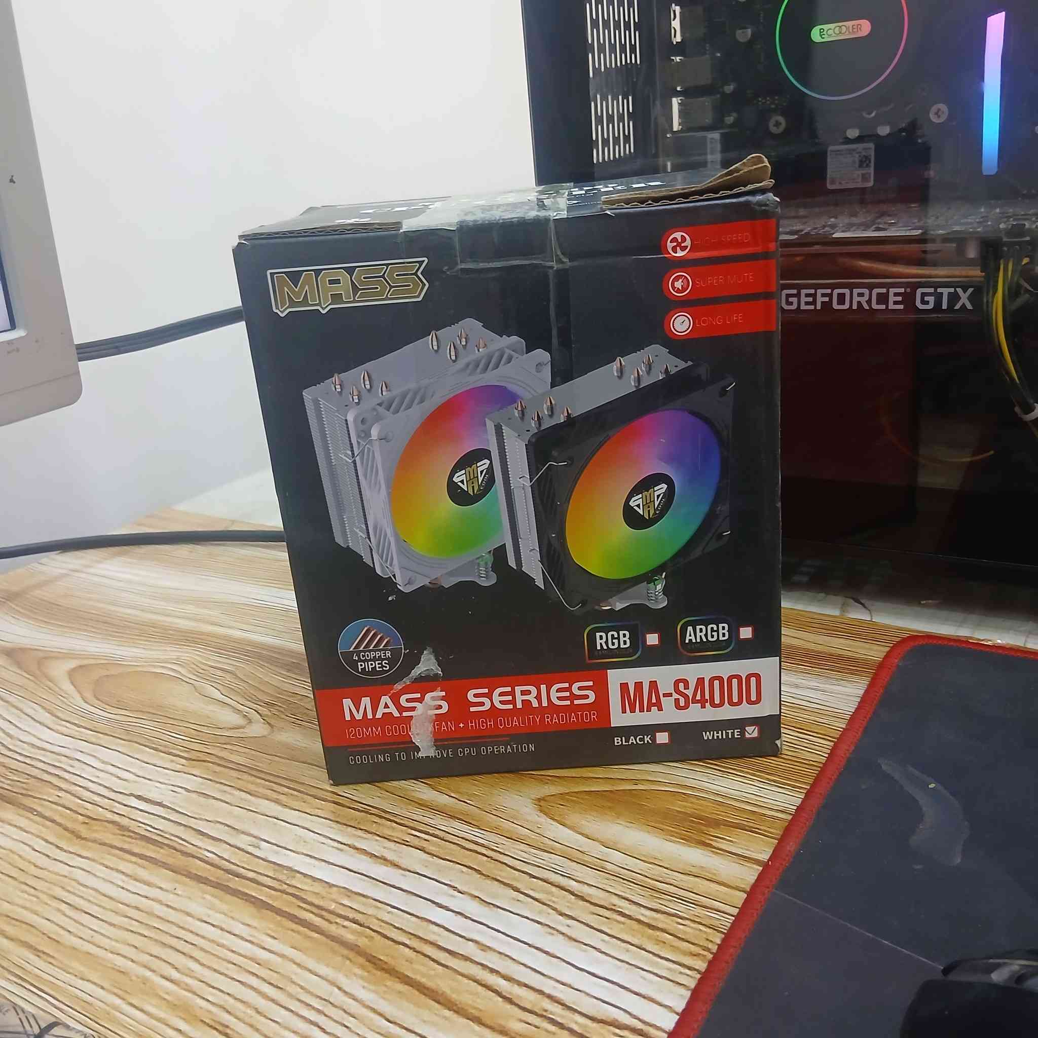 السلام عليكم بورد x99 مع معالج زيون xeon e5 2630 v4 وتبريد غازي  mass 4000 بورد يدعم رامات ddr4 والمعالج ١٠ انوية ٢٠ مسار البورد يدعم ٤ منافذ رامات ويدعم m.2 القطع للبيع شلعه البورد والمعالج شغالات بس ماتطلع شاشه جربت ربطت رامات 3200 16gb قطعه وحده وربطت كرت gtx 1660 وماعرض شاشه للبيع انطيك ضمان انو يشتغلن ثلاثتهن بس ماكو صوره المبرد يوصلك مشدود على المعالج ومبدل معجون حراري تلاثتهن شلعه ب٦٠ توصيل موجود 
مامتواجد فيس للتواصل
***********
***********
