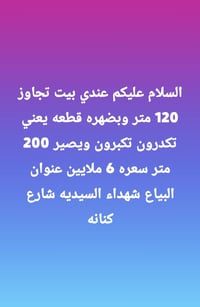 شهداء السيديه • شارع كنانه • ١٢٠م