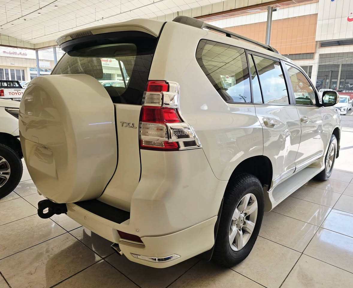 تويوتا برادو 2015 ( V6 ) TXL. رقم اربيل. فول مواسفات فتحة بصمة لايت اسود بلادي معرك ستة سلندر كشن امامي طرف سايق وال سكن كهرباة ثلاجة. سيارة مكفول كفالة عامة لاصبغ لا بارد لا تبديل معرك و كير مامفتوح مابي عيب سيارة ماشي 159 الف هقيقي.سعر 315 ورقة بي مجال قليل مكان سيارة اربيل رقم تليفون. *********** بي واتساب.
