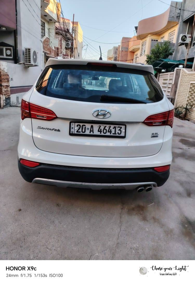 السلام عليكم سنتافي للبيع موديل 2014خليج 6سلندر 7راكب للاتصال ***********تواجد السياره ديالى بعقوبه
