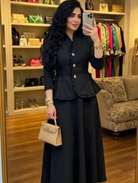 طقم • سترة مبطنة • مقاسات ٣٨-٤٨