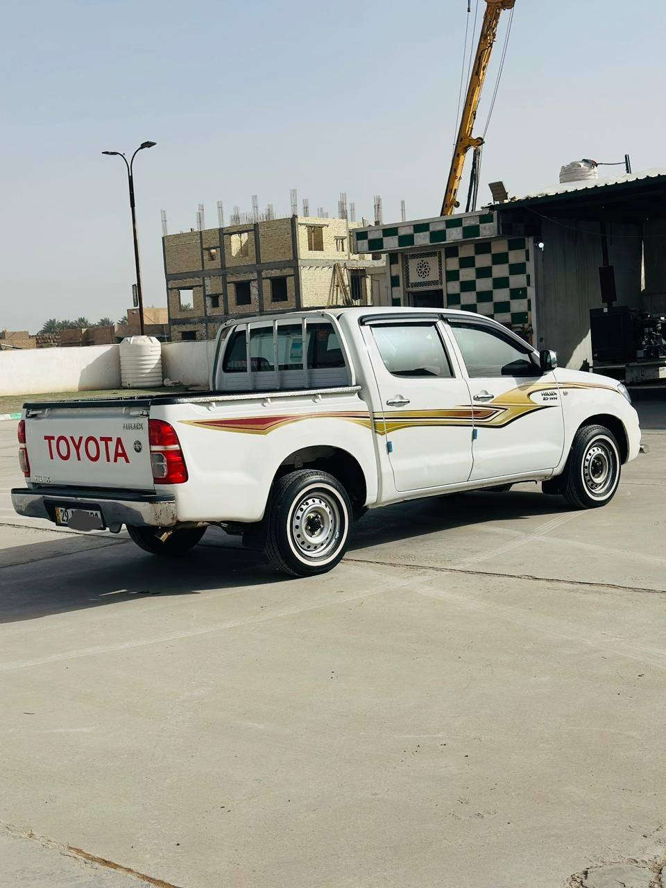 تيوتا هايلوكس ٢٠٠٦ رقم واسط شاصي ١٩ كويتي  انكليزي بسمي سنويه مجدده مكفوله كفاله عامه من محرك وحداديه وكير جاهزه تخم تايرات جدد مكينه تبريد شغال *********** المكان بابل القاسم السعر ١٤٠ وبيه مجال
