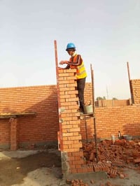 خلفة بناء • طابوق متفرق • درجة أولى