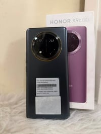 هونر x9c ذاكره 256 نضافه 98 كامل ملحقات الاصليه كارتون شاحنه وتر بروف ...