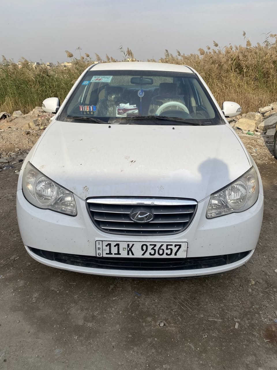 هونداي النترى موديل 2009 محرك 1600  بيهه قطعتين صبغ فقط سونارهة مو جود سعره 110 قفل  ***********
