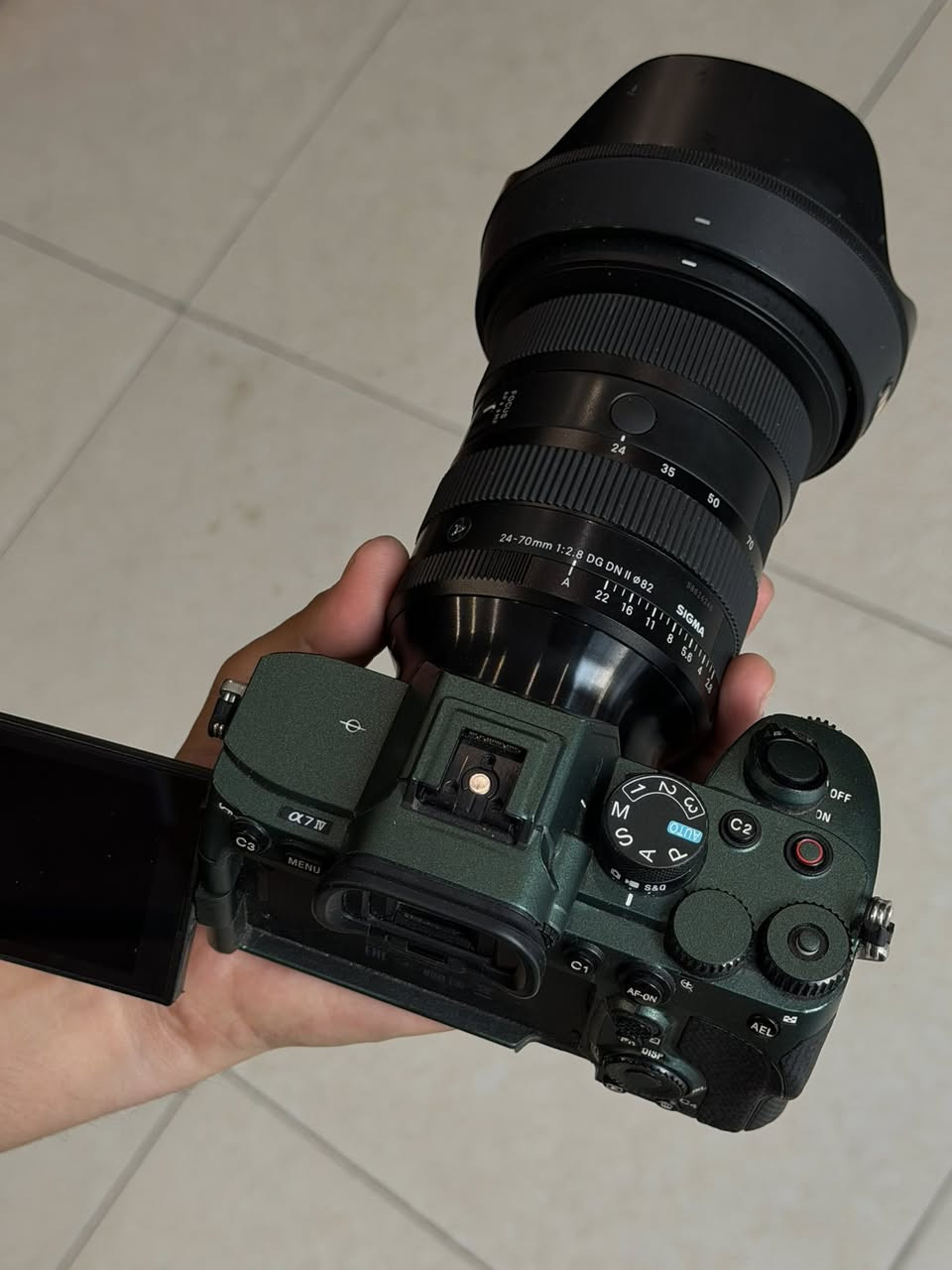 Sony a7iv
Lenes sigma 24-70- mark ll
شتر كاميره (30)k
سعر: ٣ ملاين و ٣٣٨ الف 
توصيل موجود


**إذا كنت صاحب هذا الإعلان وتريد حذفه لأي سبب، رجاءا أرسل رسالة إلى الدعم الفني**
